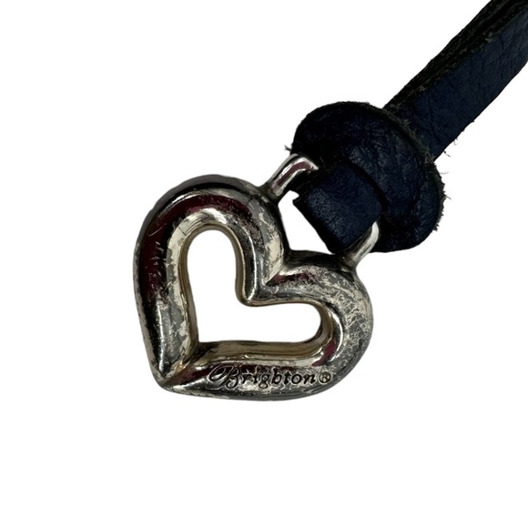 Brighton Blue and Tan Crossbody Bag - Picture 12 of 13